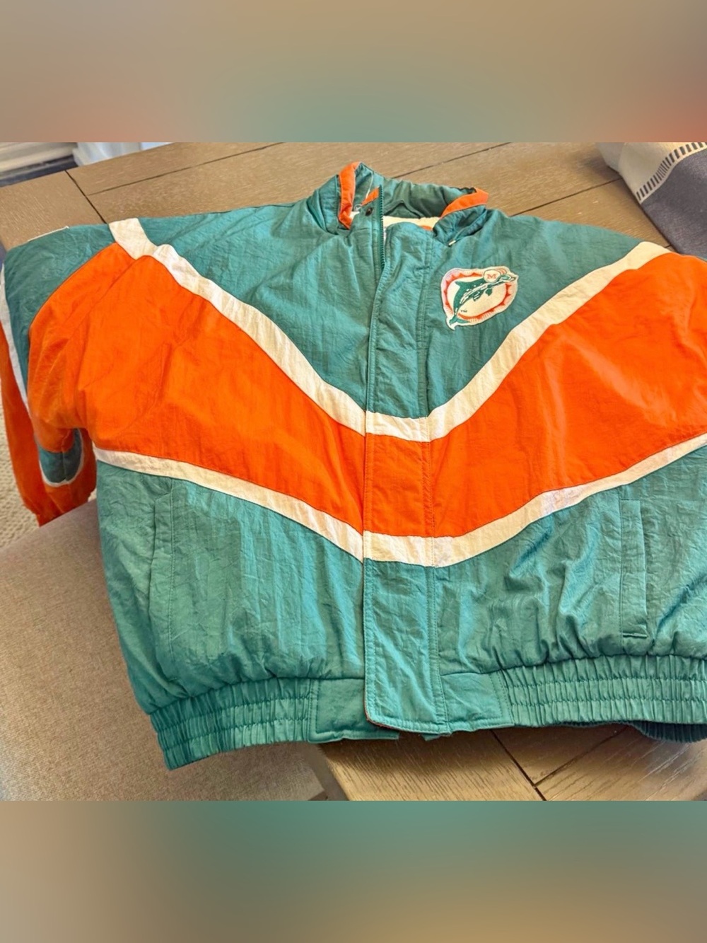 Vintage Miami Dolphins Starter Proline Jacket Men’s M Puffer 90s NFL Large